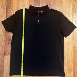 Banana Republic Luxury Touch Performance Polo - Black - Large - LIKE NEW!!